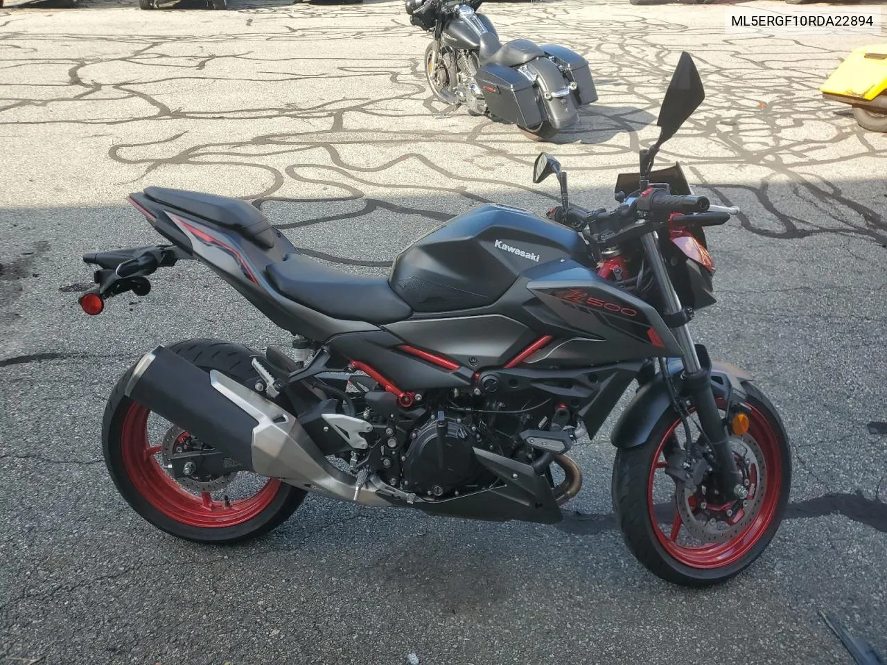 2024 Kawasaki Er500 VIN: ML5ERGF10RDA22894 Lot: 74262754