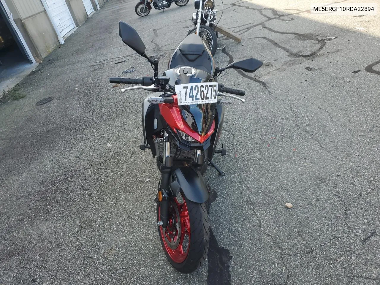 2024 Kawasaki Er500 VIN: ML5ERGF10RDA22894 Lot: 74262754