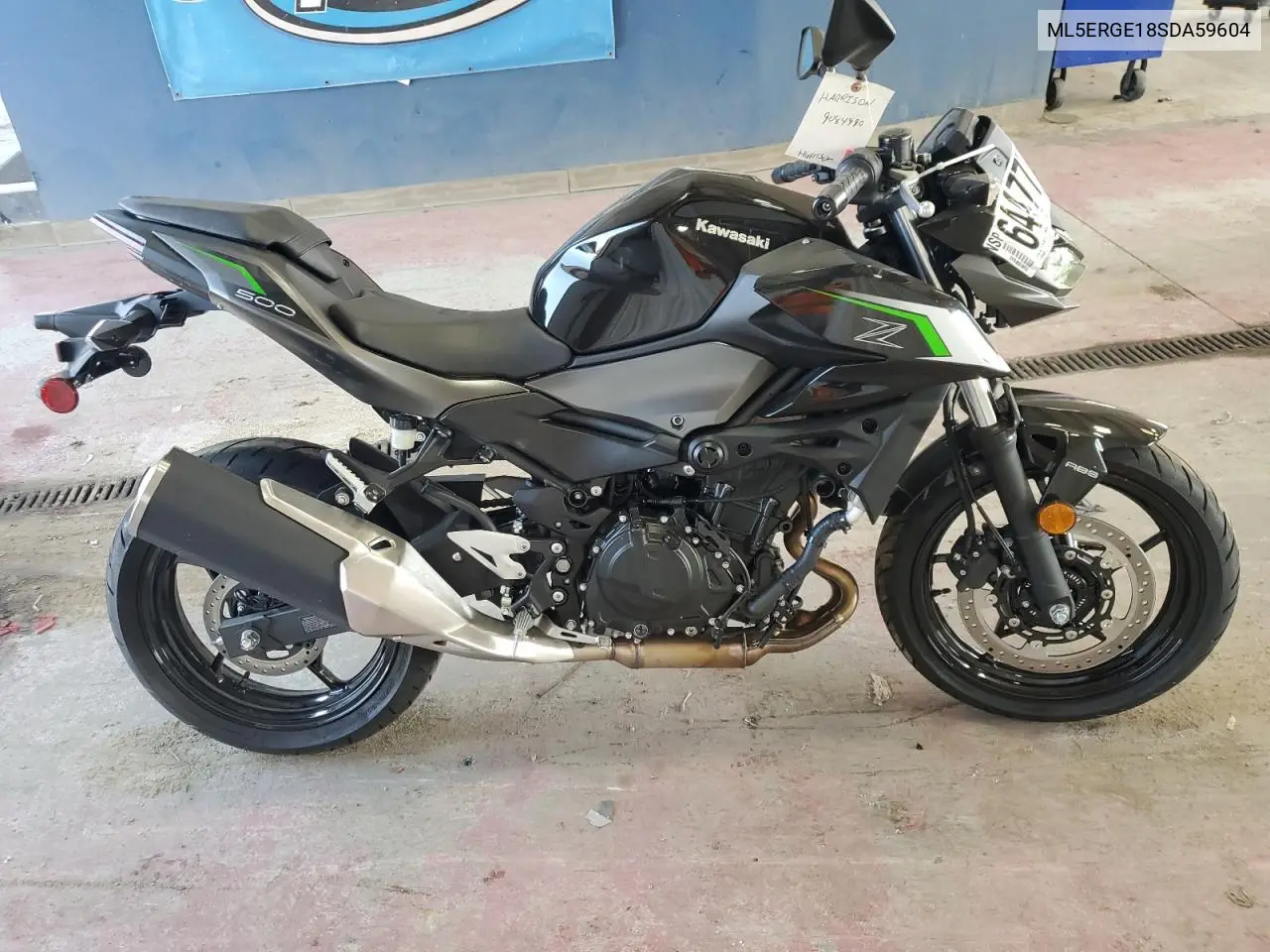 2025 Kawasaki Er500 VIN: ML5ERGE18SDA59604 Lot: 64477755