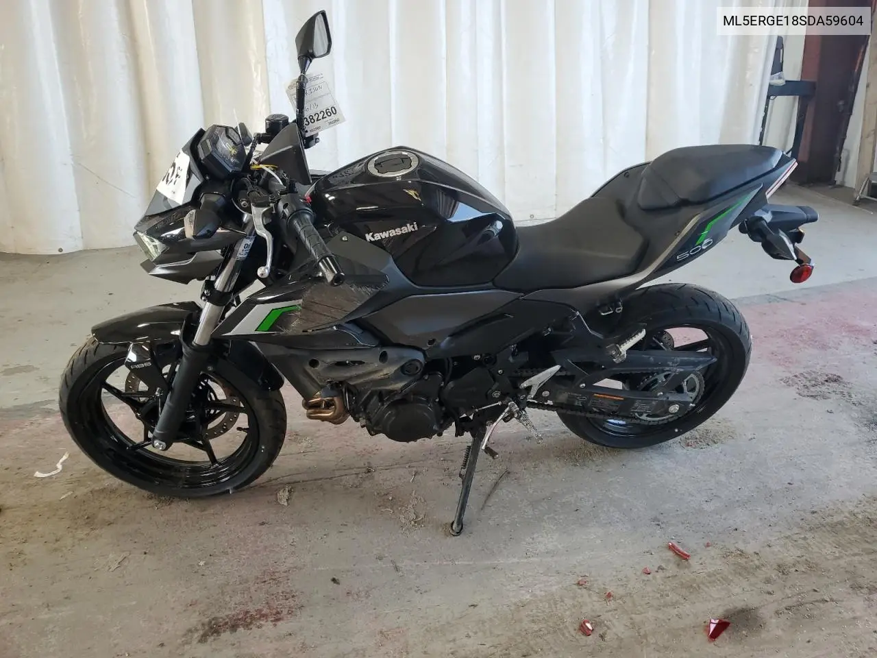 2025 Kawasaki Er500 VIN: ML5ERGE18SDA59604 Lot: 64477755