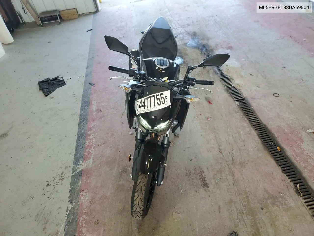 2025 Kawasaki Er500 VIN: ML5ERGE18SDA59604 Lot: 64477755