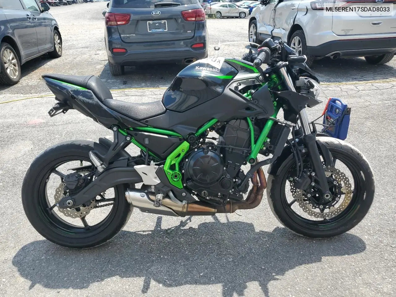 2025 Kawasaki Er650 N VIN: ML5EREN17SDAD8033 Lot: 66285775
