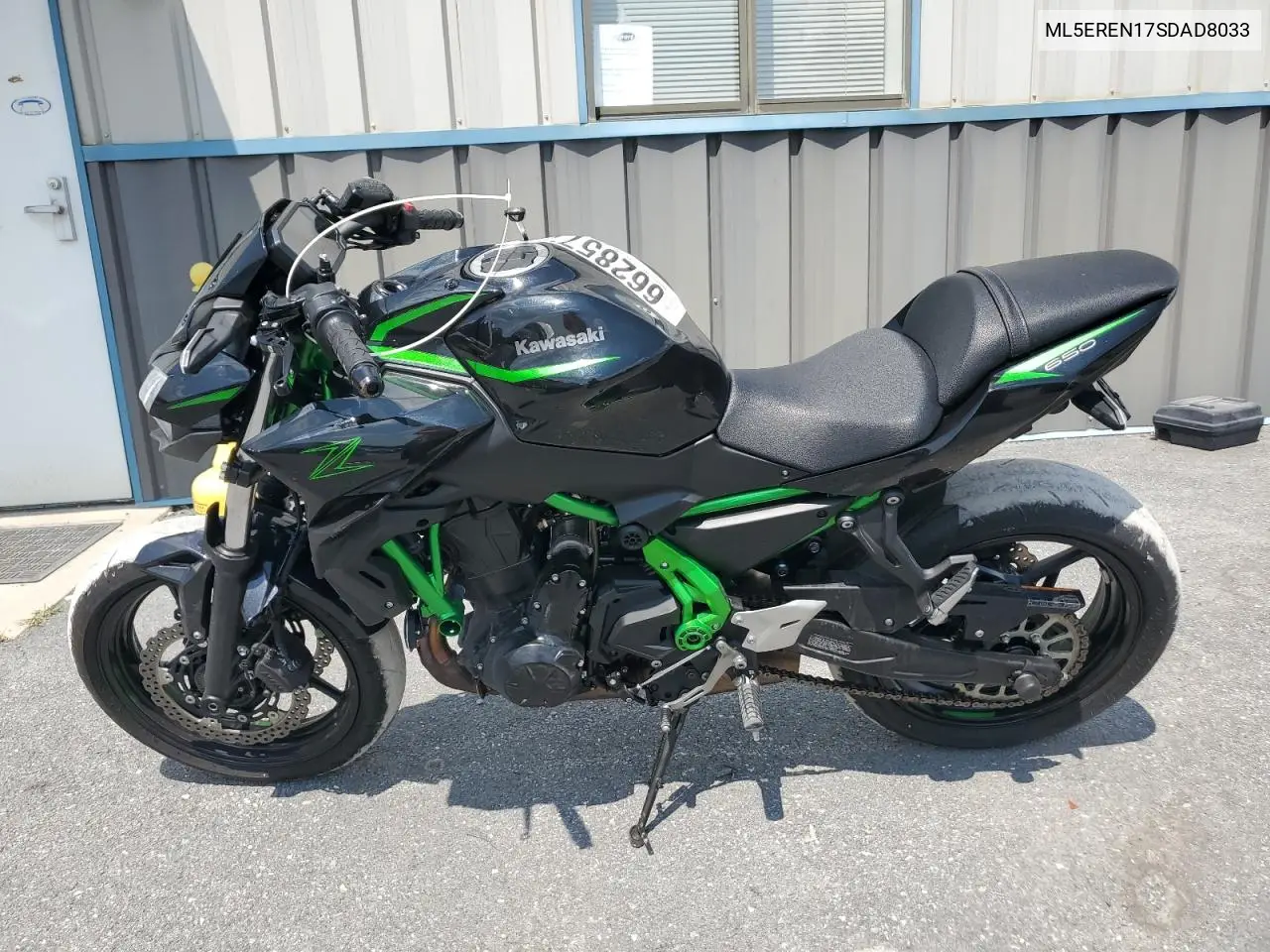 2025 Kawasaki Er650 N VIN: ML5EREN17SDAD8033 Lot: 66285775