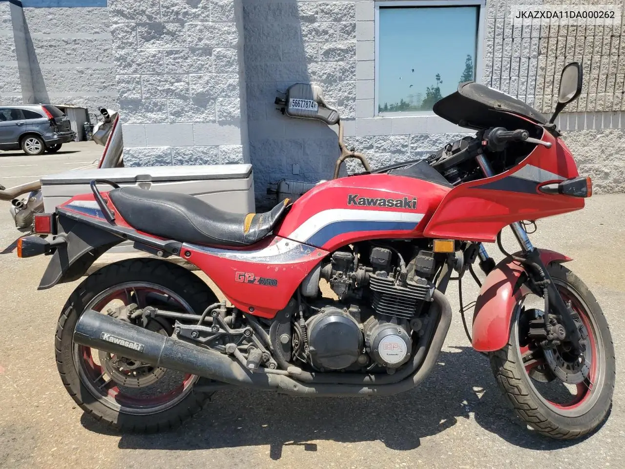 1983 Kawasaki Zx750 A VIN: JKAZXDA11DA000262 Lot: 60632775