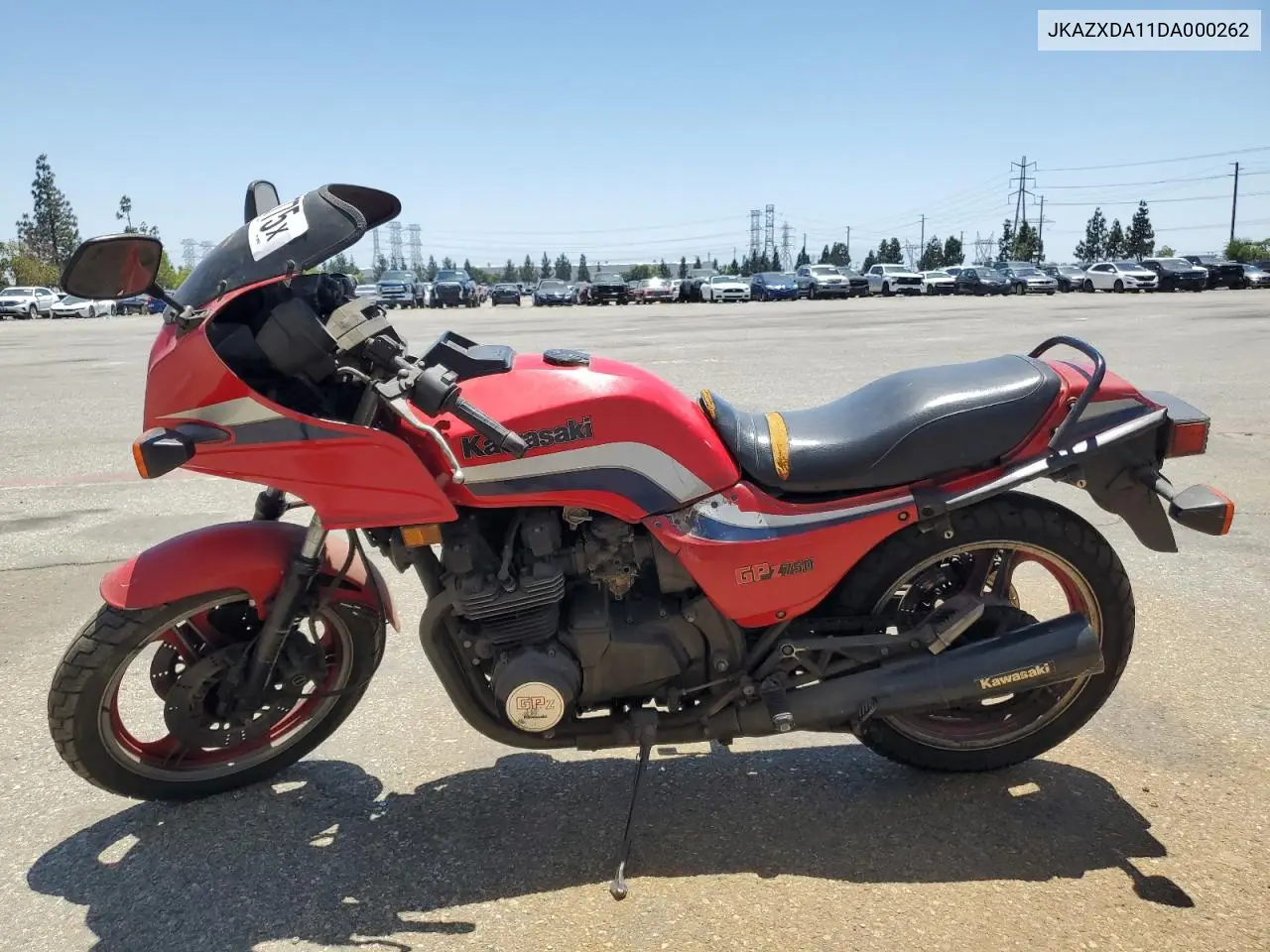 1983 Kawasaki Zx750 A VIN: JKAZXDA11DA000262 Lot: 60632775