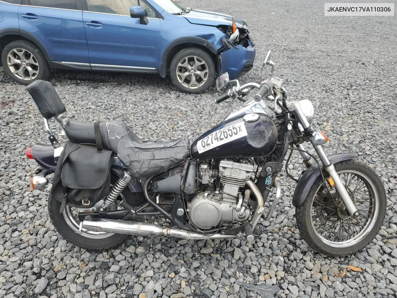 1997 Kawasaki En500 C VIN: JKAENVC17VA110306 Lot: 62742655