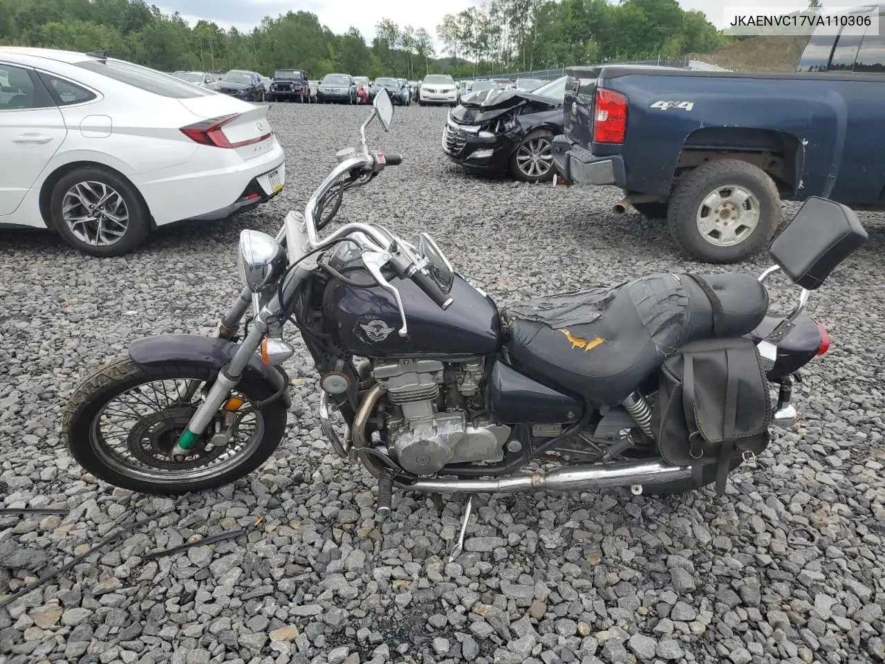 1997 Kawasaki En500 C VIN: JKAENVC17VA110306 Lot: 62742655