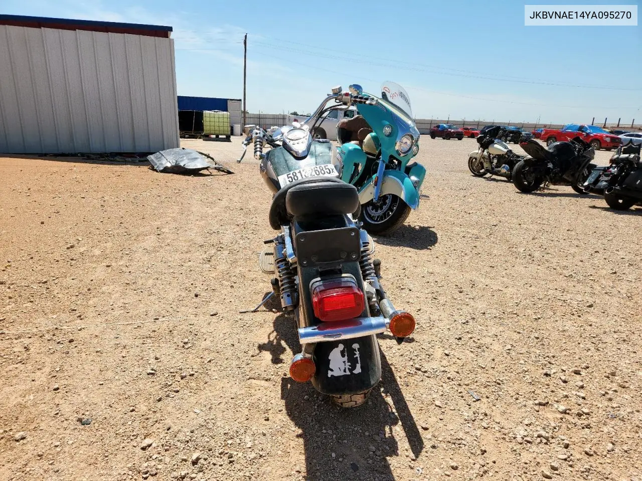 2000 Kawasaki Vn1500 E VIN: JKBVNAE14YA095270 Lot: 58132685