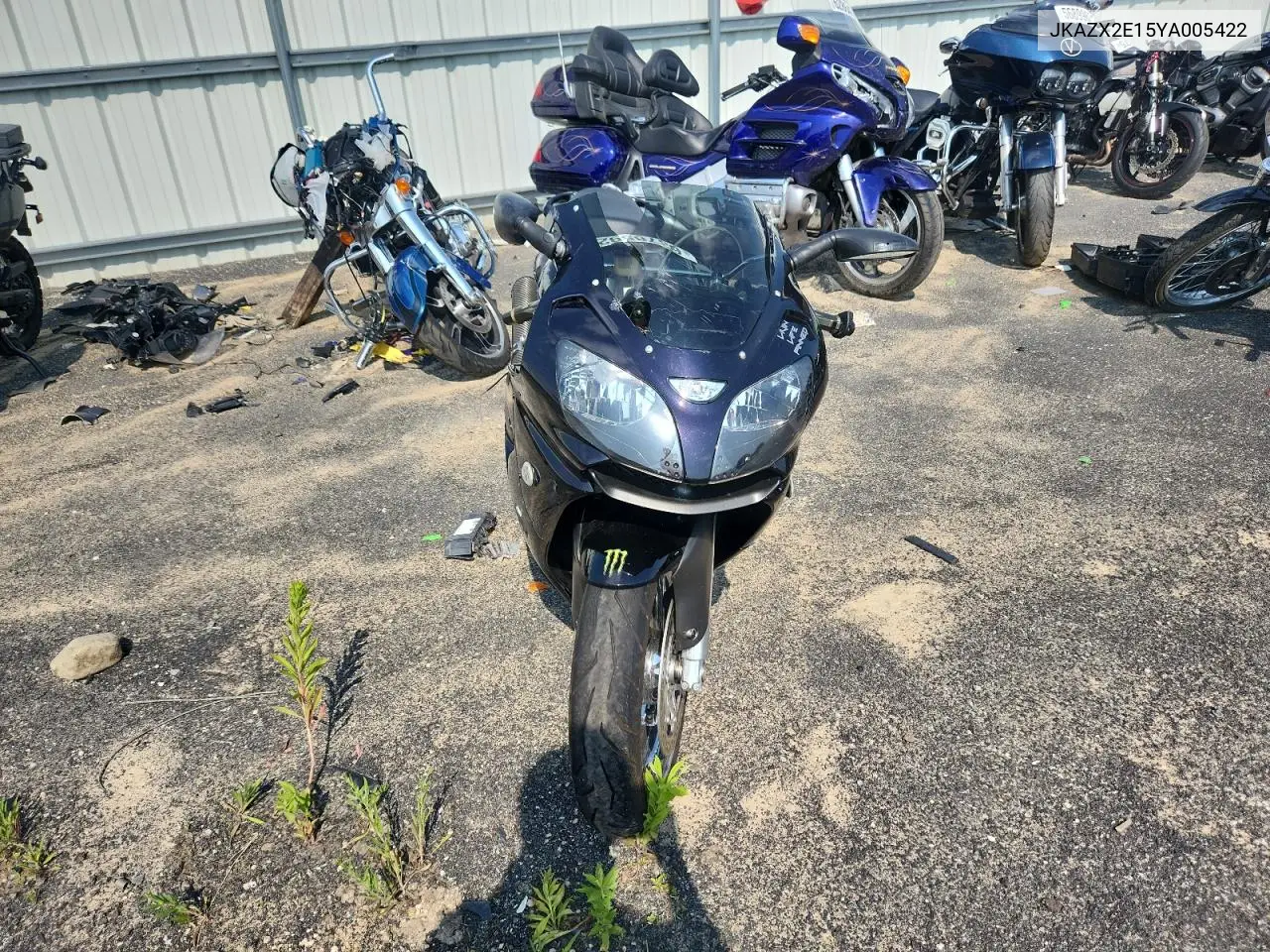 2000 Kawasaki Zx900 E VIN: JKAZX2E15YA005422 Lot: 63785925