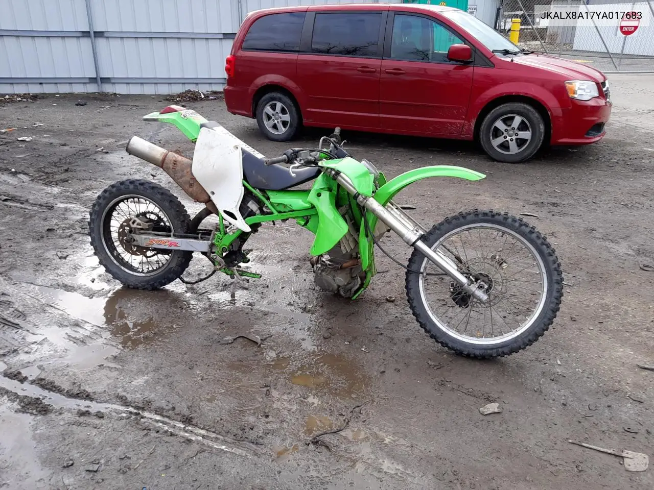 2000 Kawasaki Klx300 A VIN: JKALX8A17YA017683 Lot: 70137362