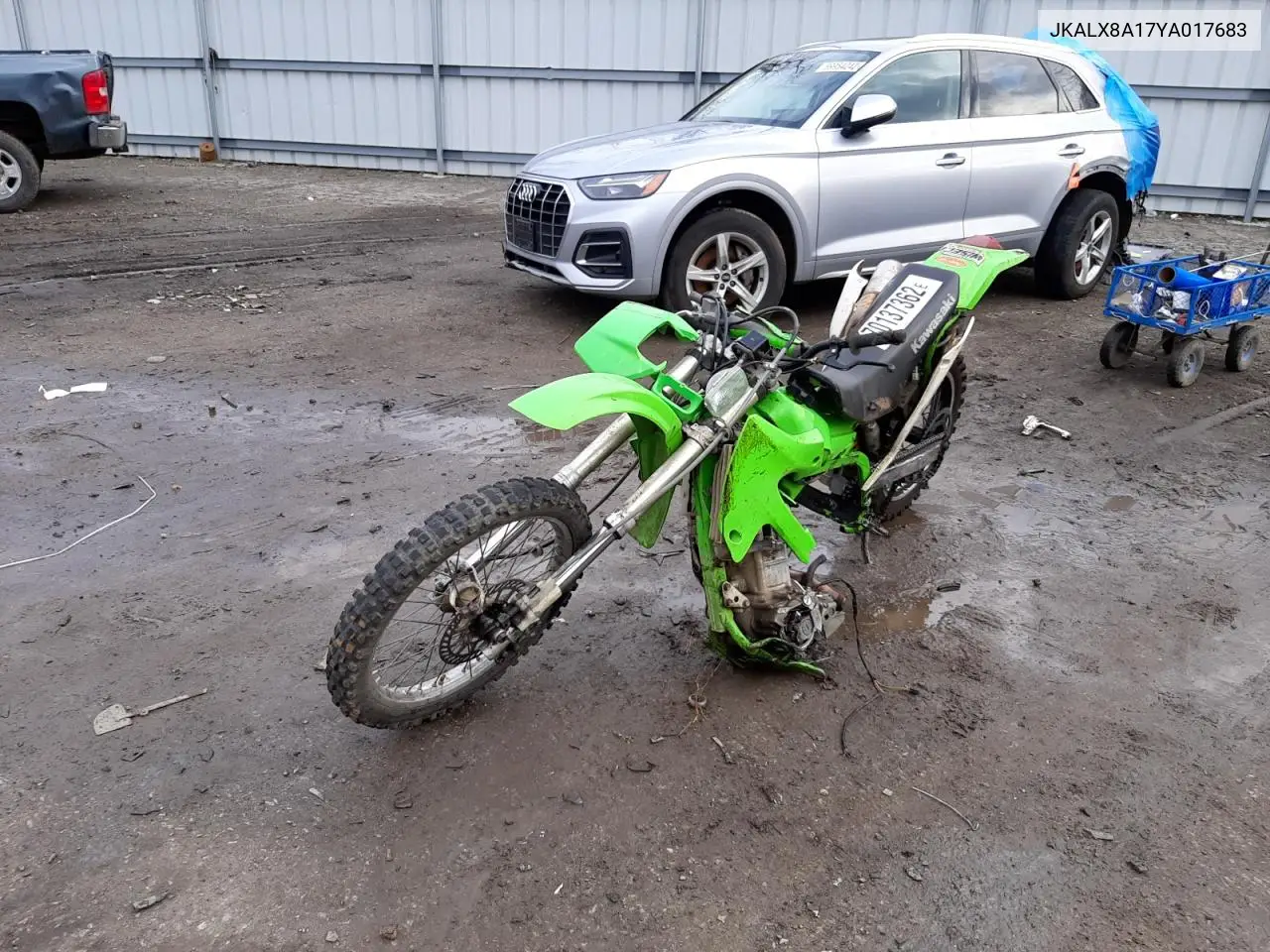 2000 Kawasaki Klx300 A VIN: JKALX8A17YA017683 Lot: 70137362