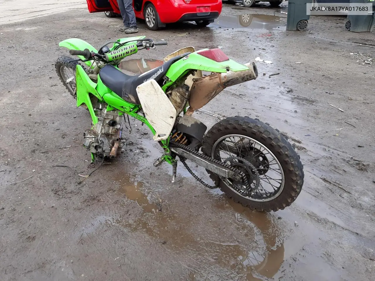 2000 Kawasaki Klx300 A VIN: JKALX8A17YA017683 Lot: 70137362