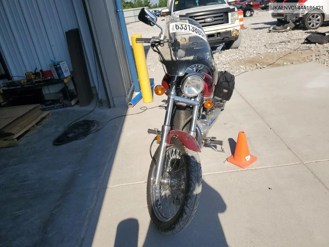 2004 Kawasaki En500 C VIN: JKAENVC144A186421 Lot: 63313805
