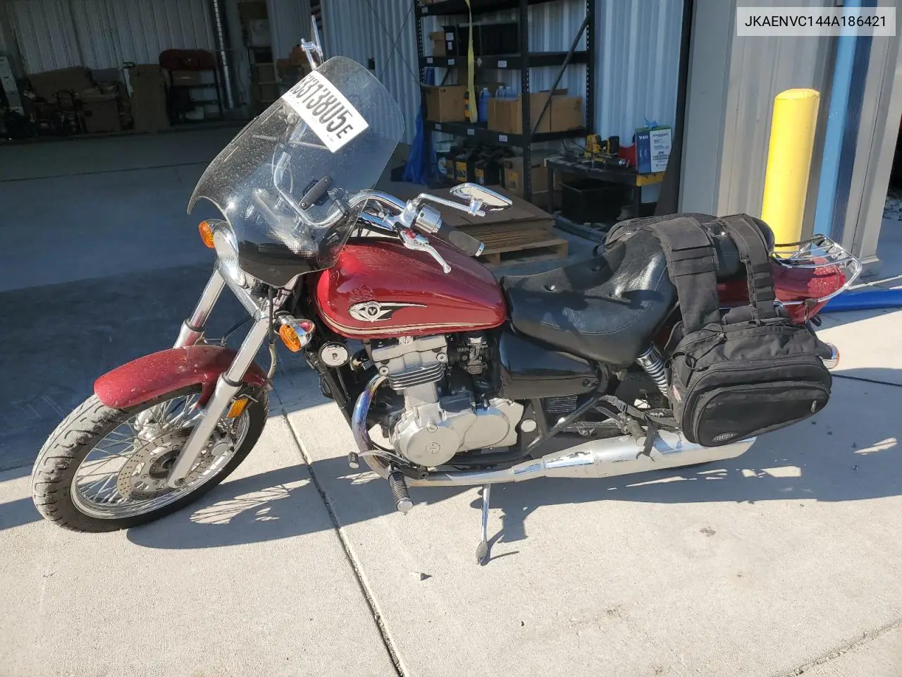 2004 Kawasaki En500 C VIN: JKAENVC144A186421 Lot: 63313805