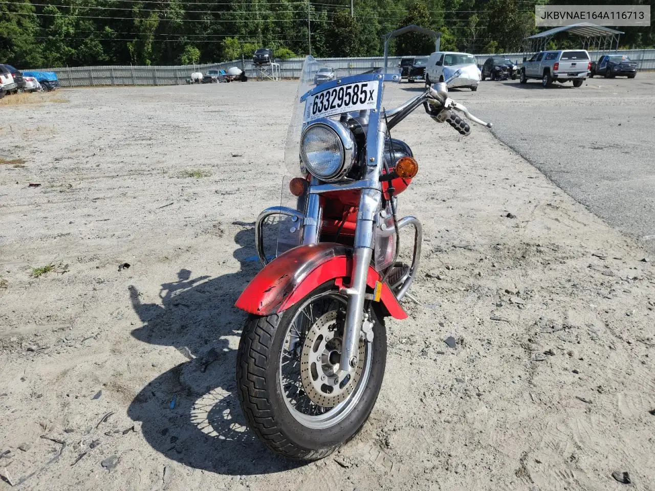 2004 Kawasaki Vn1500 E VIN: JKBVNAE164A116713 Lot: 63329585
