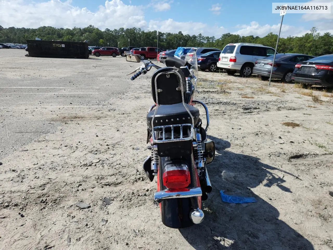 2004 Kawasaki Vn1500 E VIN: JKBVNAE164A116713 Lot: 63329585