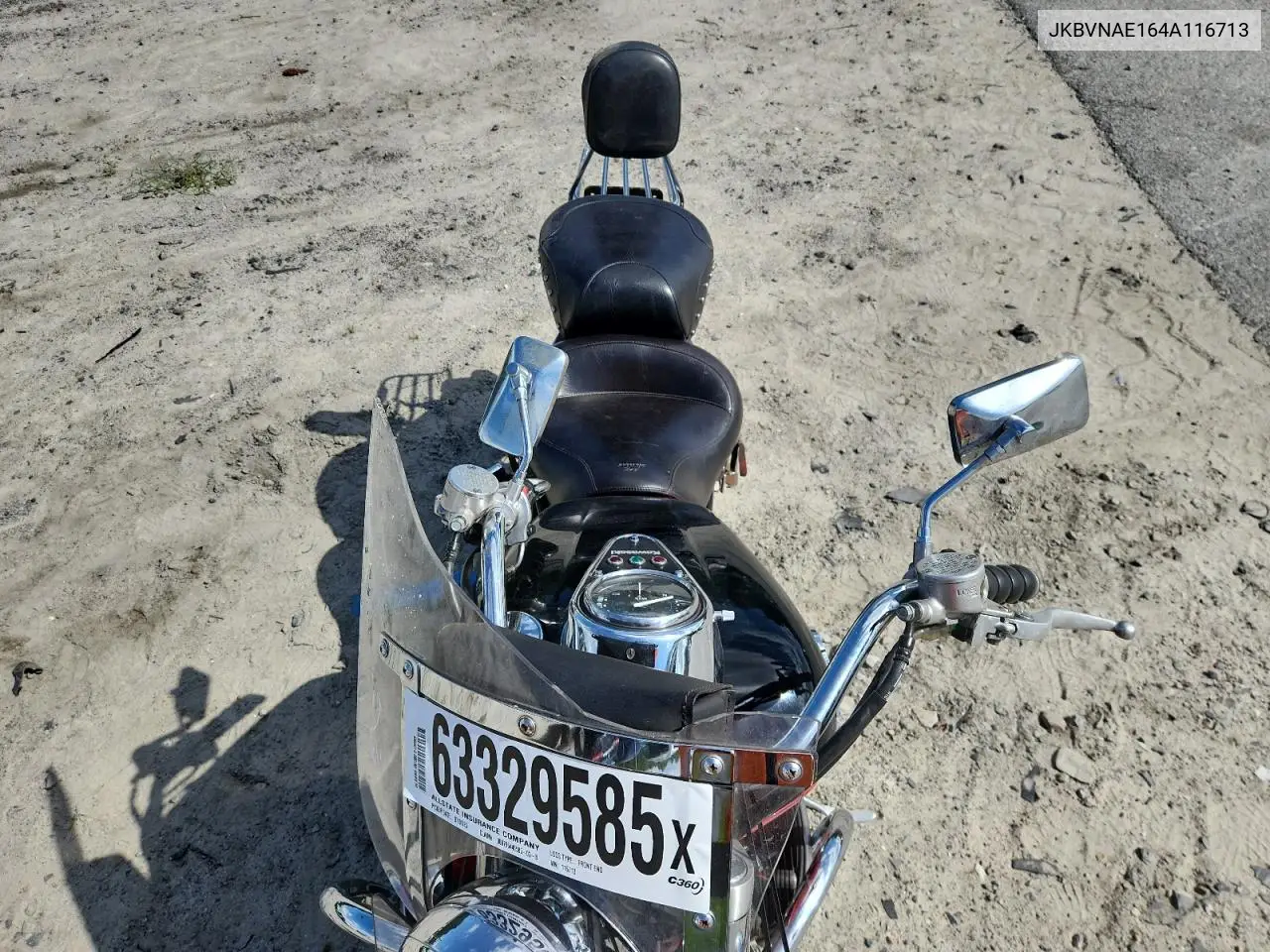 2004 Kawasaki Vn1500 E VIN: JKBVNAE164A116713 Lot: 63329585