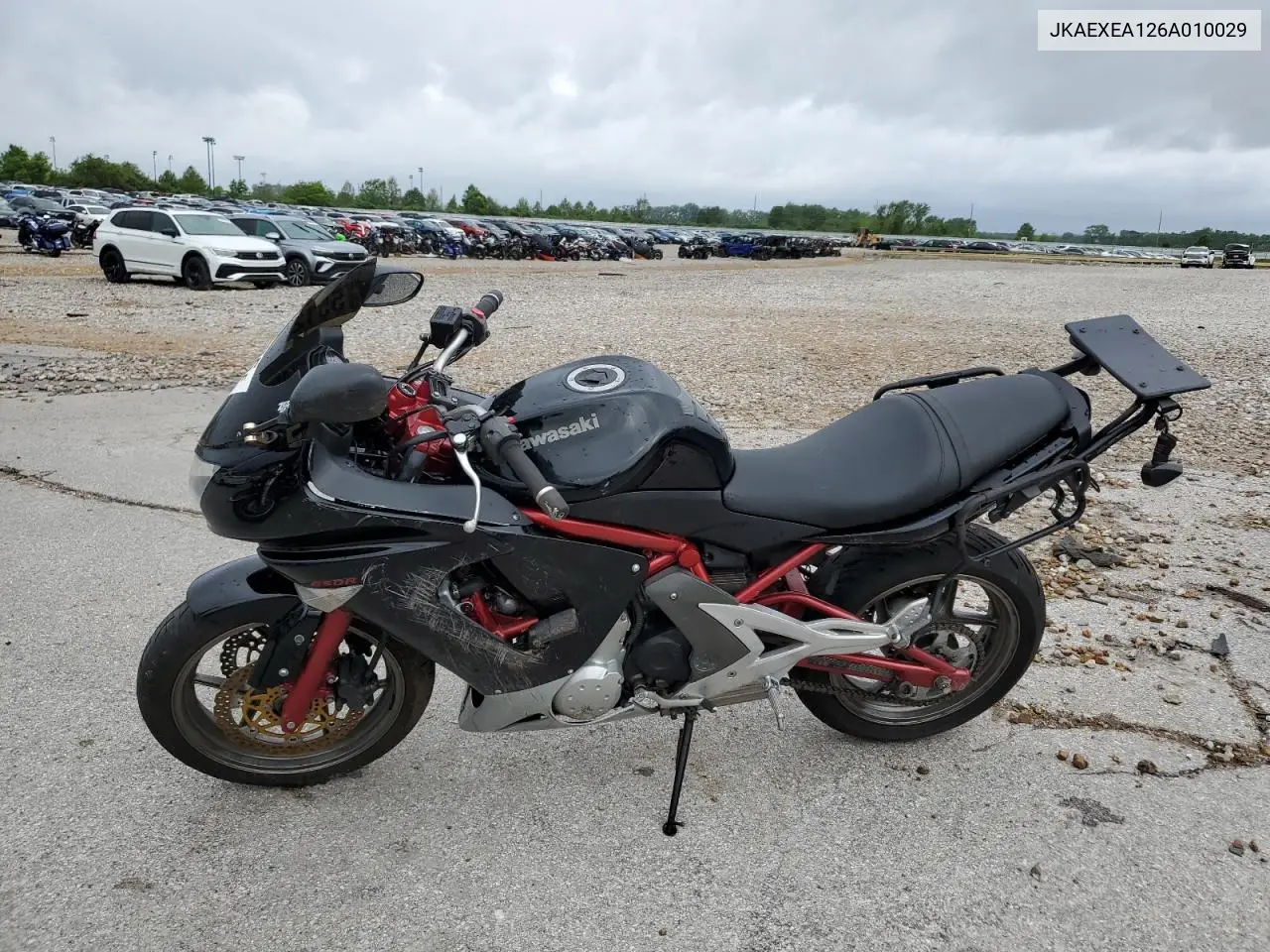 2006 Kawasaki Ex650 A6F VIN: JKAEXEA126A010029 Lot: 55128195