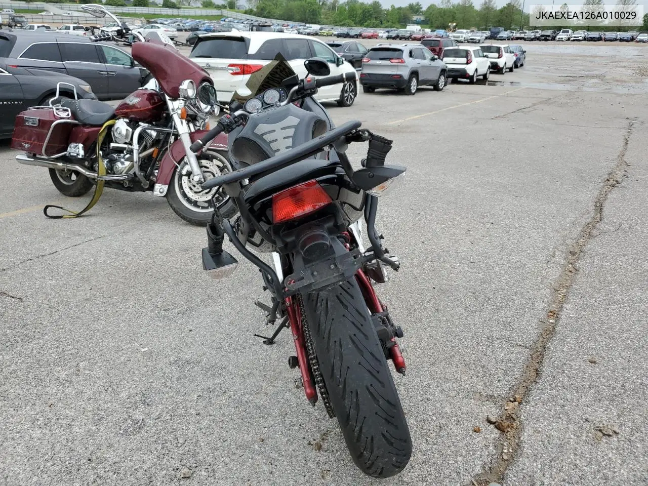 2006 Kawasaki Ex650 A6F VIN: JKAEXEA126A010029 Lot: 55128195