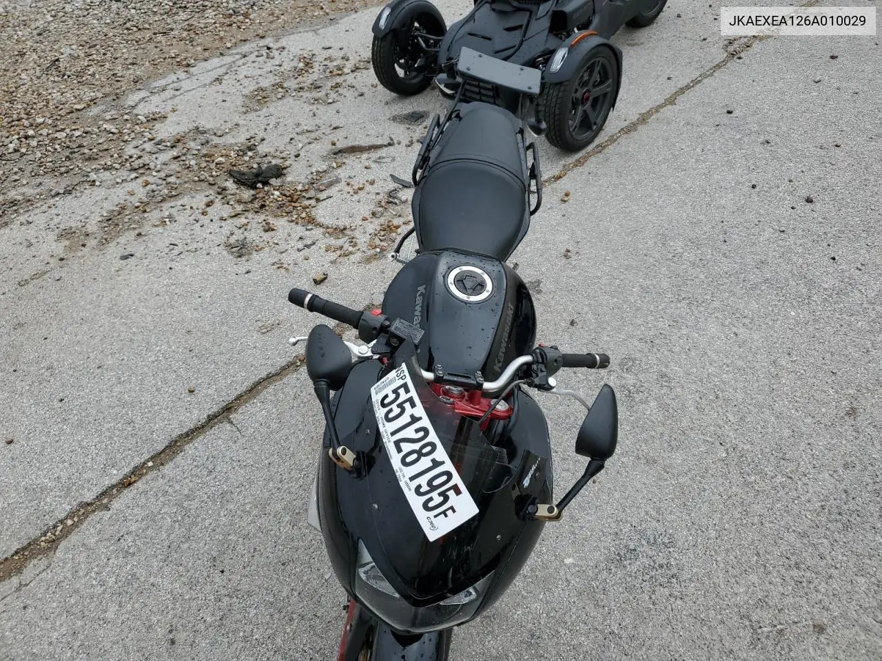2006 Kawasaki Ex650 A6F VIN: JKAEXEA126A010029 Lot: 55128195