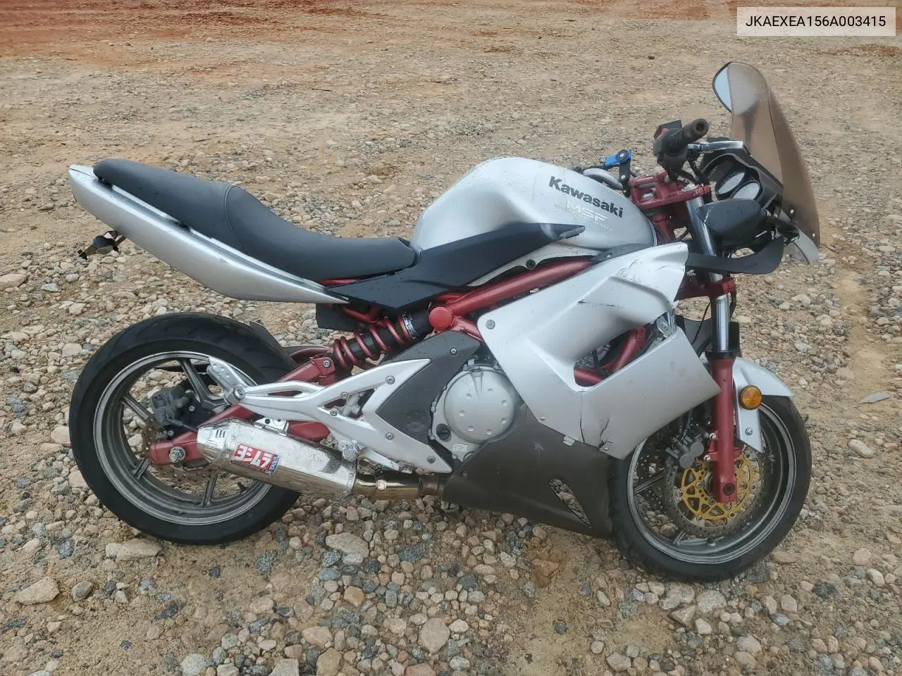 2006 Kawasaki Ex650 A6F VIN: JKAEXEA156A003415 Lot: 63395295