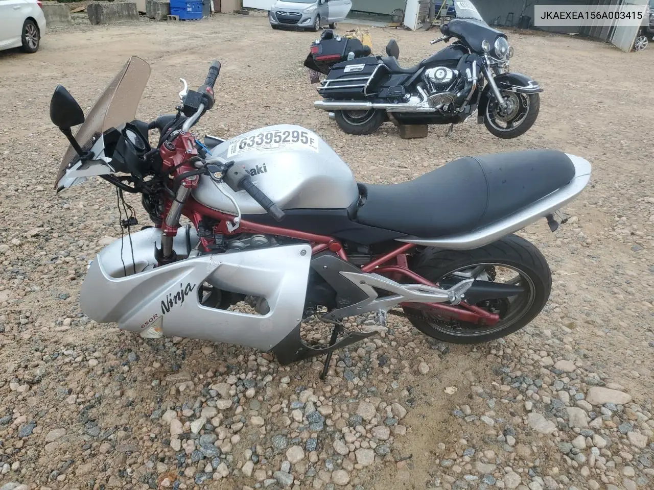 2006 Kawasaki Ex650 A6F VIN: JKAEXEA156A003415 Lot: 63395295