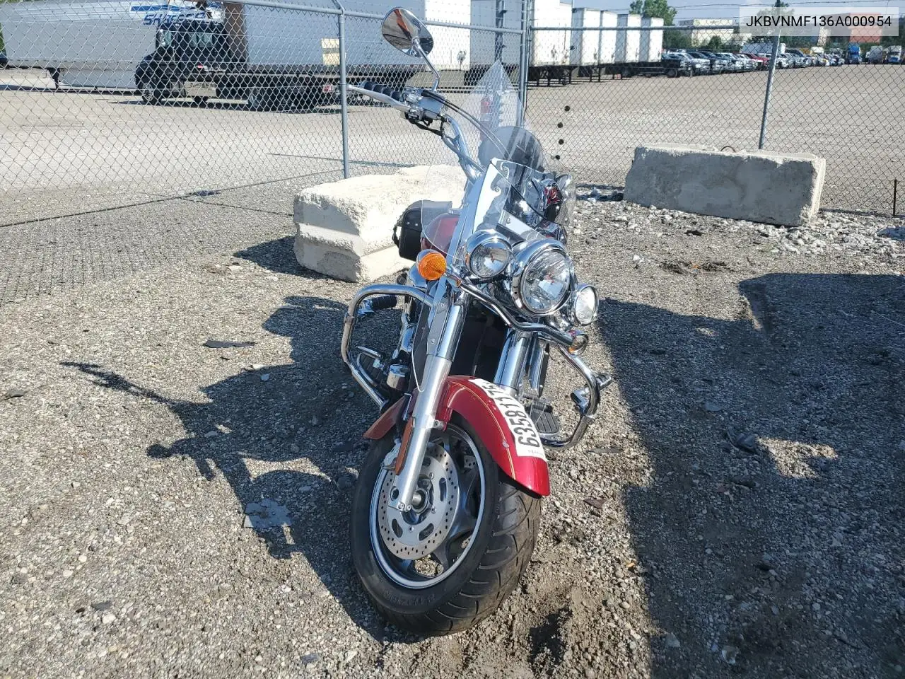 2006 Kawasaki Vn2000 F VIN: JKBVNMF136A000954 Lot: 63581175