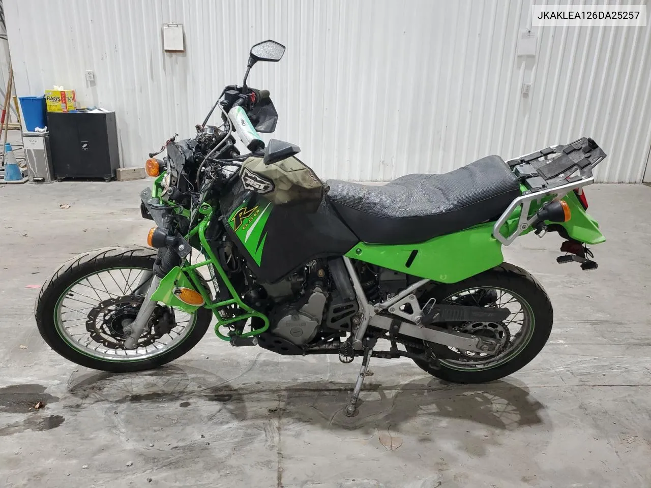 2006 Kawasaki Kl650 A VIN: JKAKLEA126DA25257 Lot: 81603784