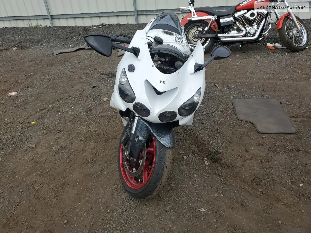 2007 Kawasaki Zx1400 A VIN: JKBZXNA167A017984 Lot: 62862575