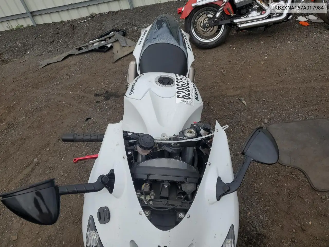2007 Kawasaki Zx1400 A VIN: JKBZXNA167A017984 Lot: 62862575