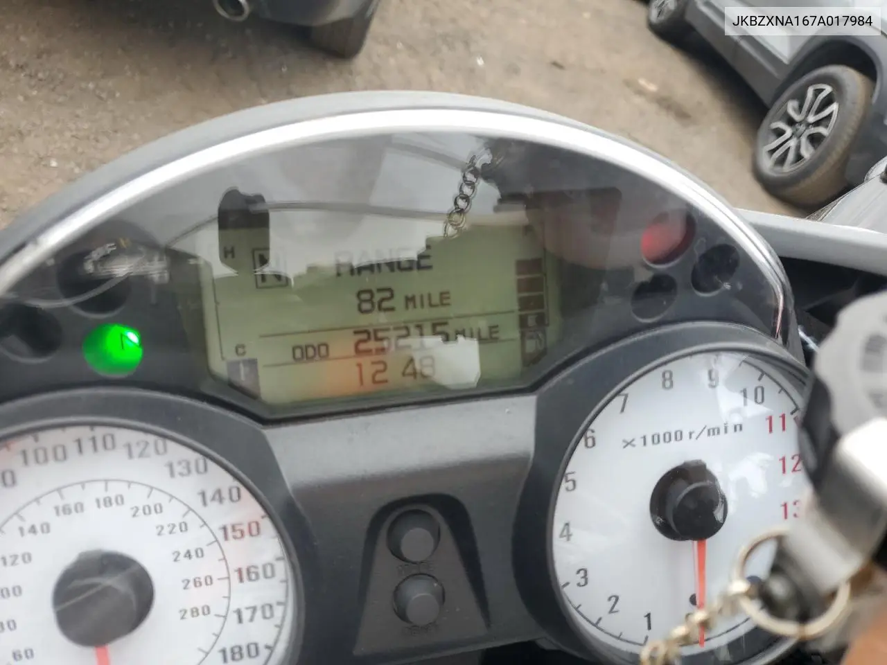 2007 Kawasaki Zx1400 A VIN: JKBZXNA167A017984 Lot: 62862575