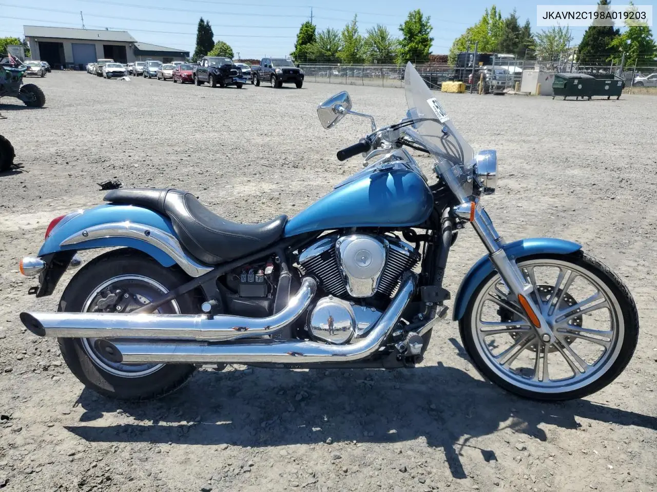 2008 Kawasaki Vn900 C VIN: JKAVN2C198A019203 Lot: 58951395