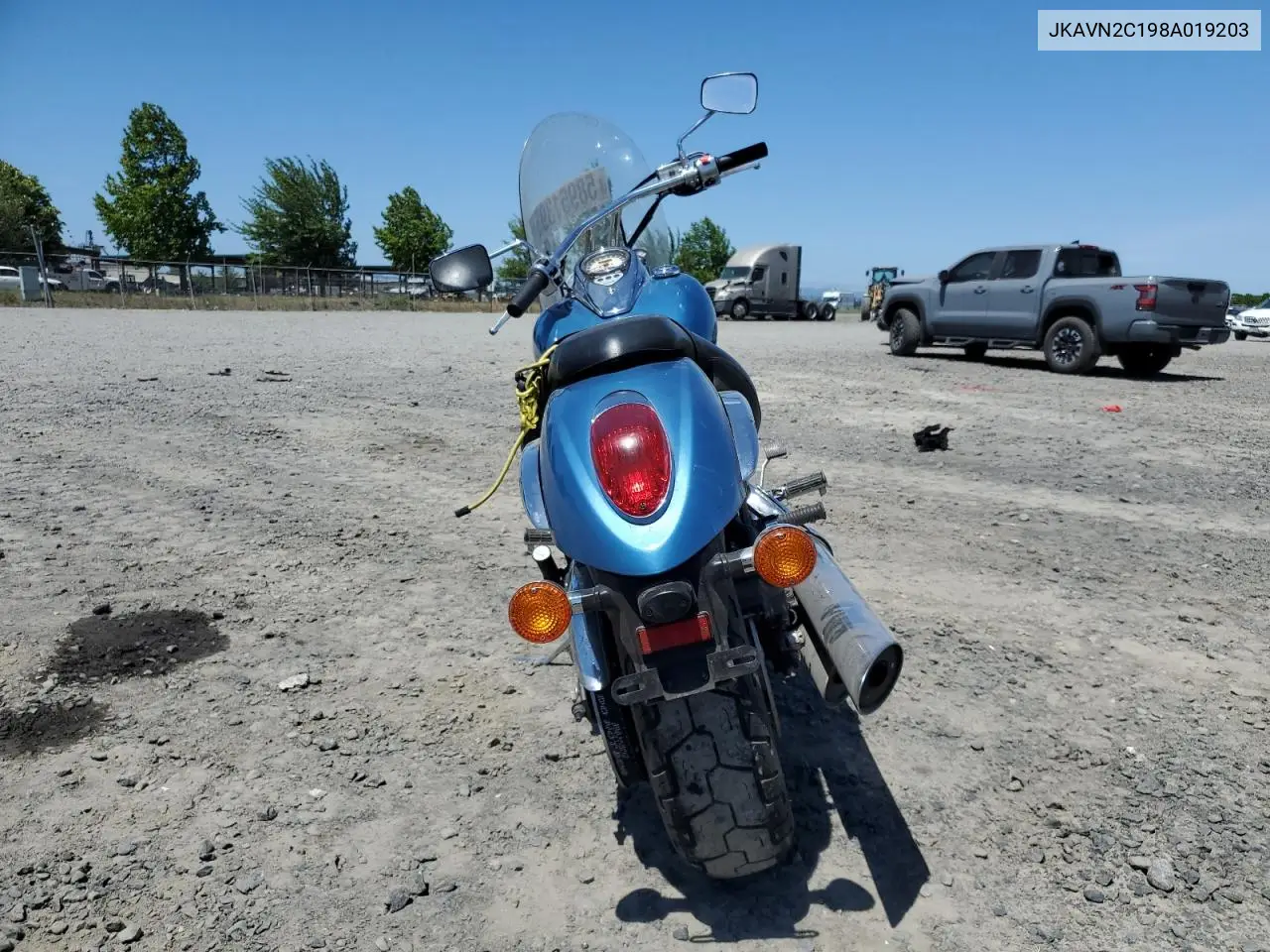 2008 Kawasaki Vn900 C VIN: JKAVN2C198A019203 Lot: 58951395
