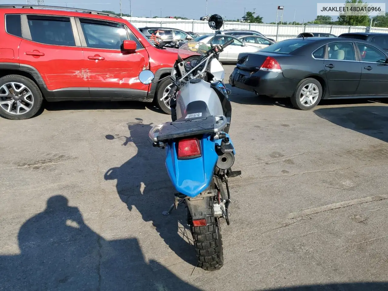 2008 Kawasaki Kl650 E VIN: JKAKLEE148DA10966 Lot: 63246685
