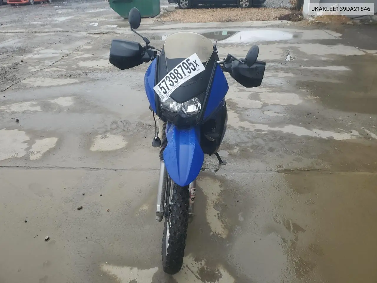 2009 Kawasaki Kl650 E VIN: JKAKLEE139DA21846 Lot: 57398795