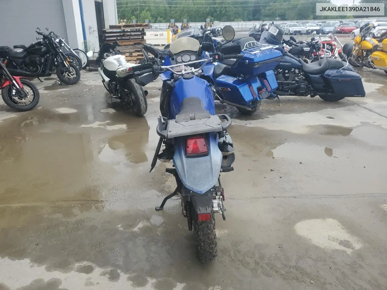 2009 Kawasaki Kl650 E VIN: JKAKLEE139DA21846 Lot: 57398795