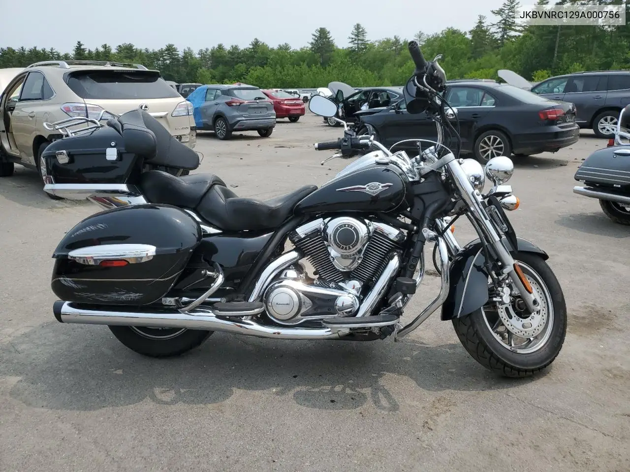 2009 Kawasaki Vn1700 C VIN: JKBVNRC129A000756 Lot: 59491545
