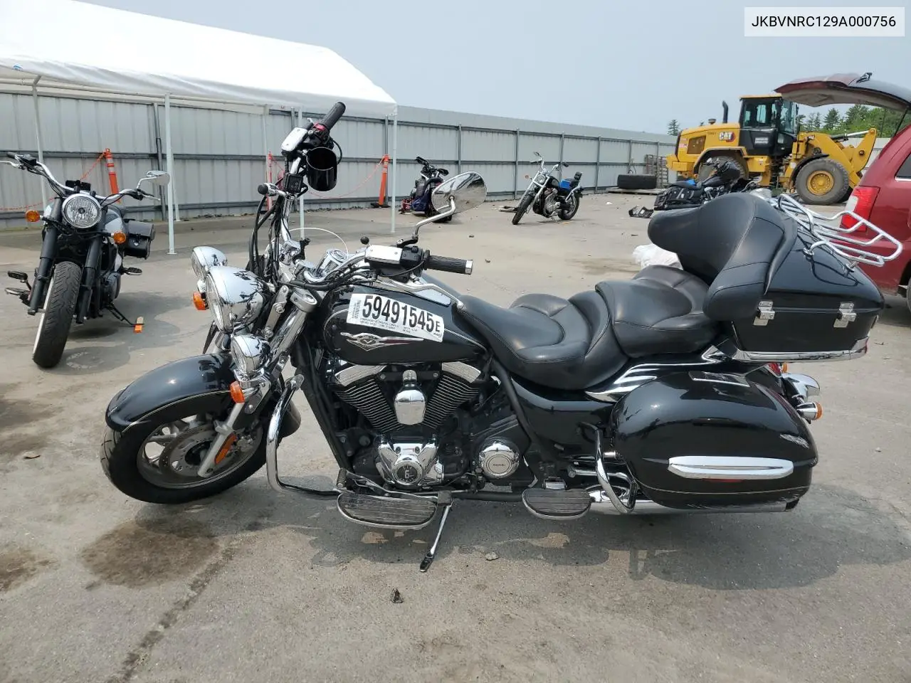 2009 Kawasaki Vn1700 C VIN: JKBVNRC129A000756 Lot: 59491545