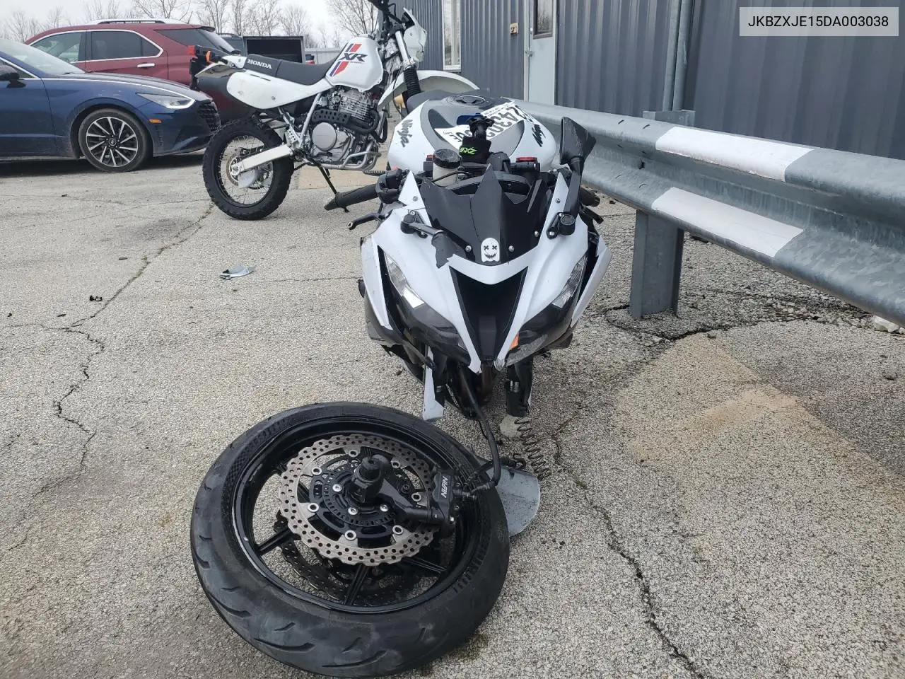 2013 Kawasaki Zx636 E VIN: JKBZXJE15DA003038 Lot: 52430255