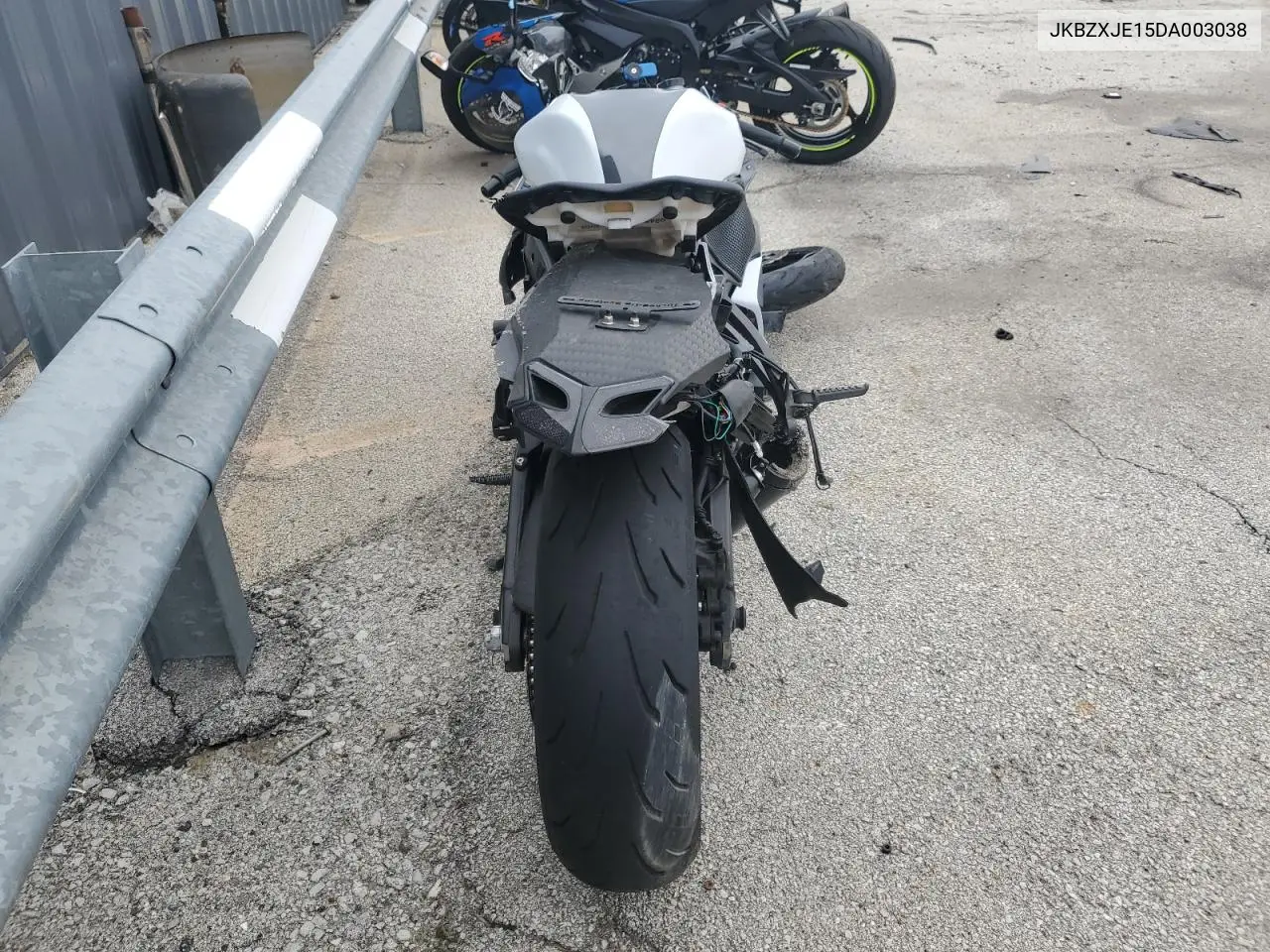 2013 Kawasaki Zx636 E VIN: JKBZXJE15DA003038 Lot: 52430255