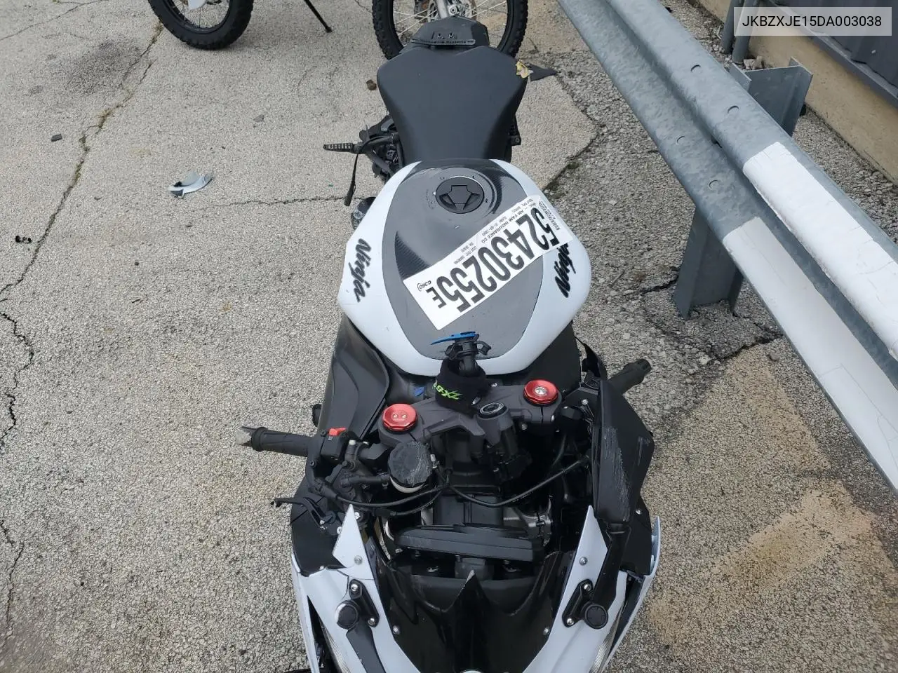 2013 Kawasaki Zx636 E VIN: JKBZXJE15DA003038 Lot: 52430255