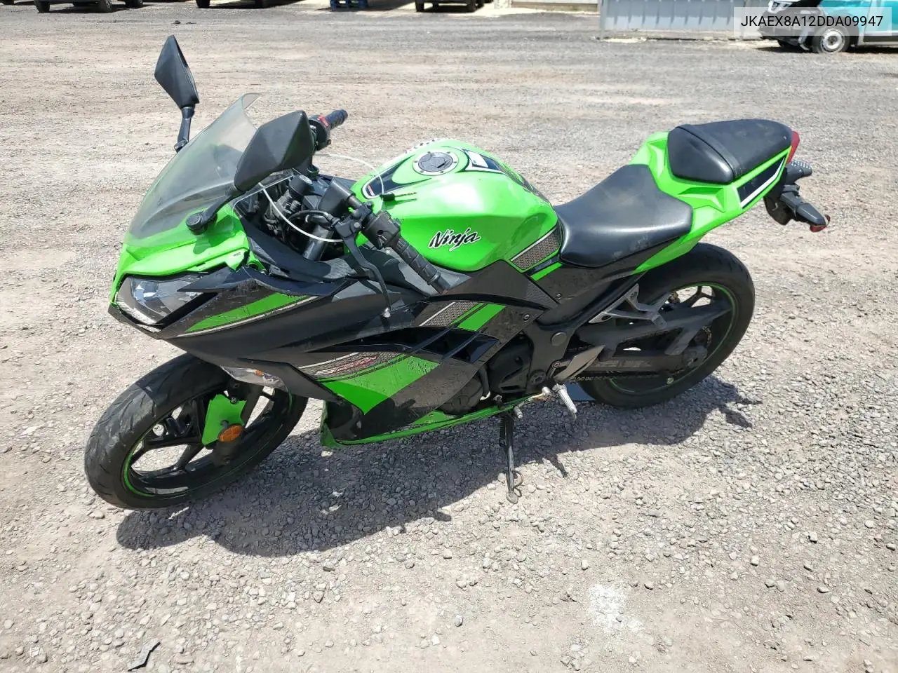2013 Kawasaki Ex300 A VIN: JKAEX8A12DDA09947 Lot: 55665385