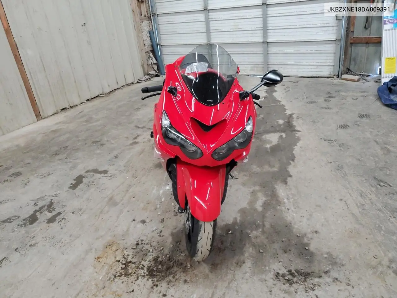 2013 Kawasaki Zx1400 E VIN: JKBZXNE18DA009391 Lot: 56057915