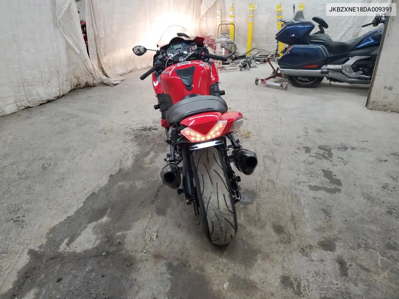 2013 Kawasaki Zx1400 E VIN: JKBZXNE18DA009391 Lot: 56057915