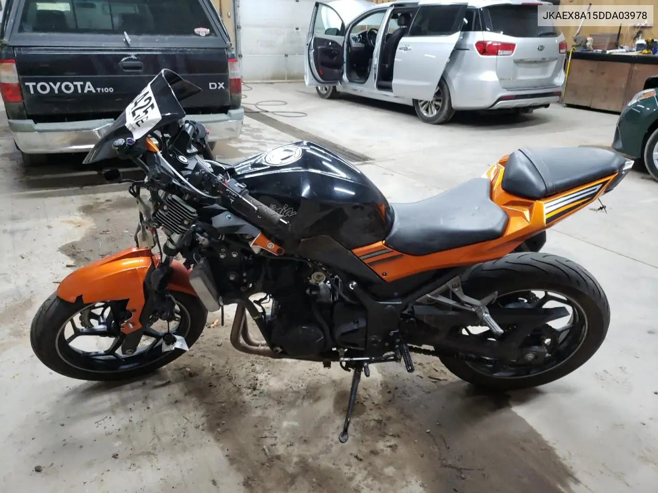 2013 Kawasaki Ex300 A VIN: JKAEX8A15DDA03978 Lot: 58788425