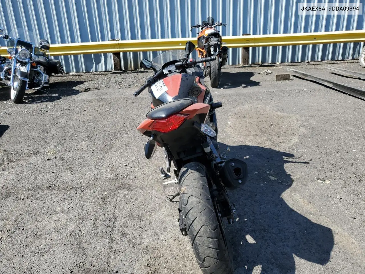 2013 Kawasaki Ex300 A VIN: JKAEX8A19DDA09394 Lot: 58928075