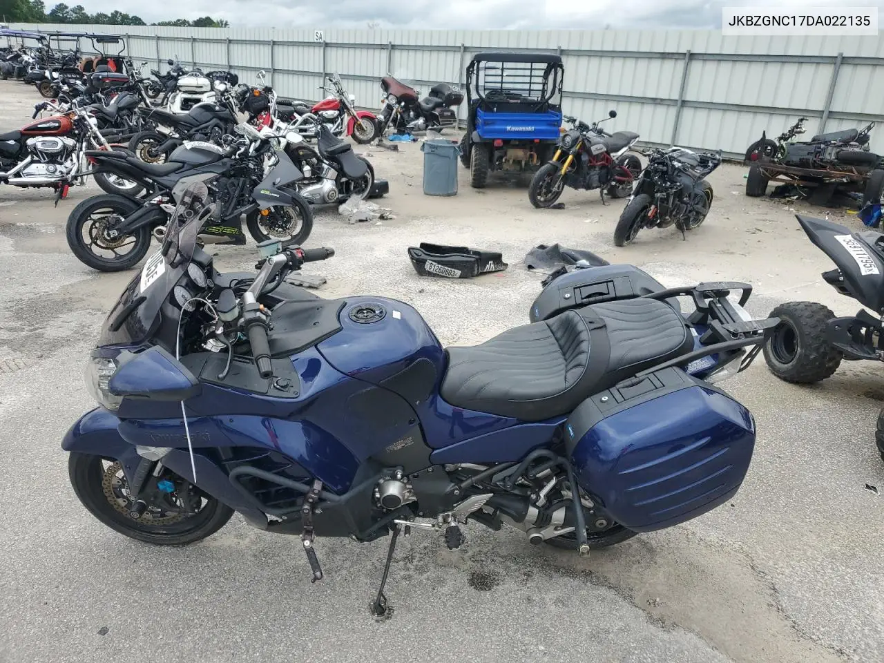 2013 Kawasaki Zg1400 C VIN: JKBZGNC17DA022135 Lot: 59458105