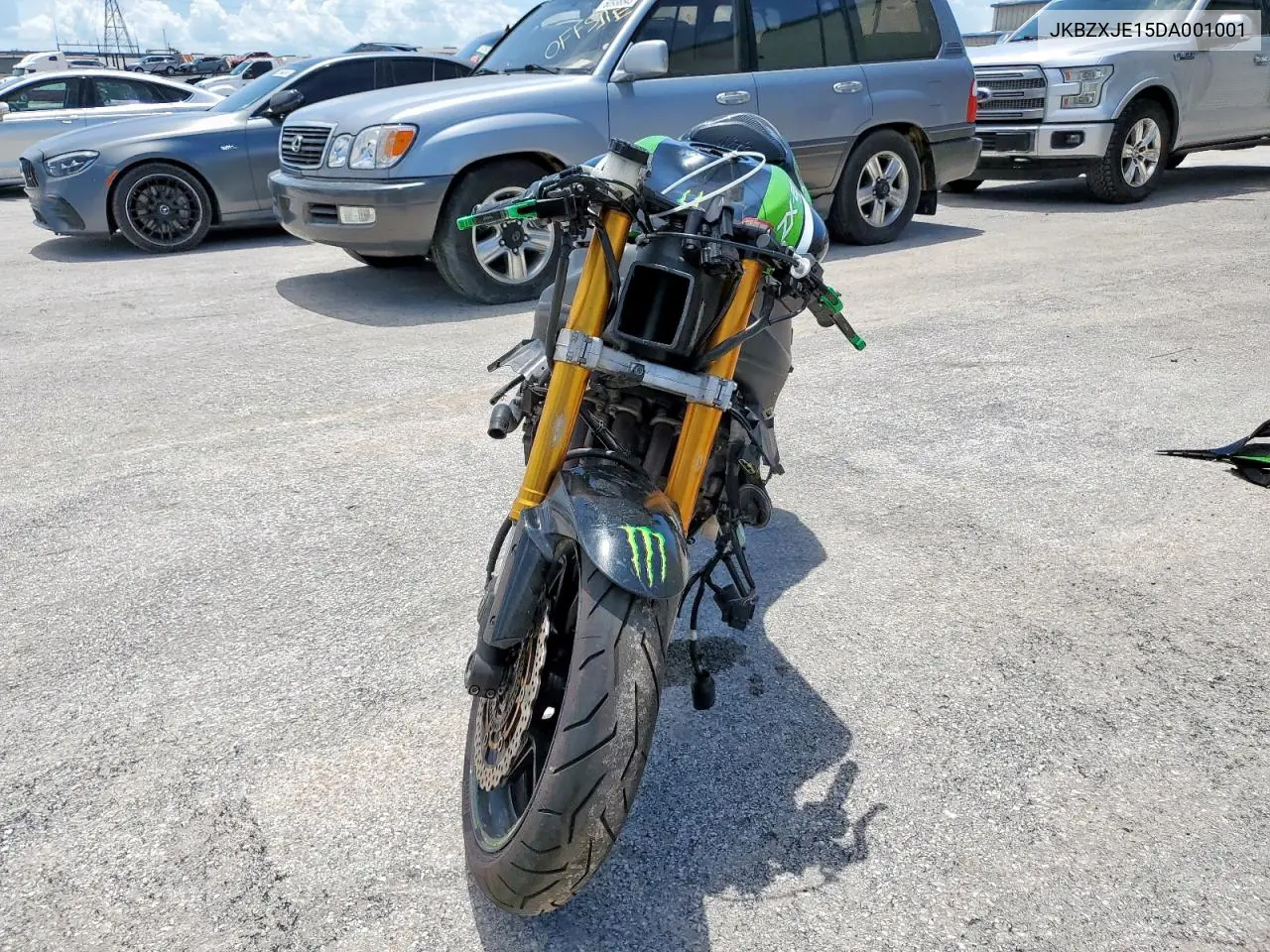 2013 Kawasaki Zx636 E VIN: JKBZXJE15DA001001 Lot: 61772555