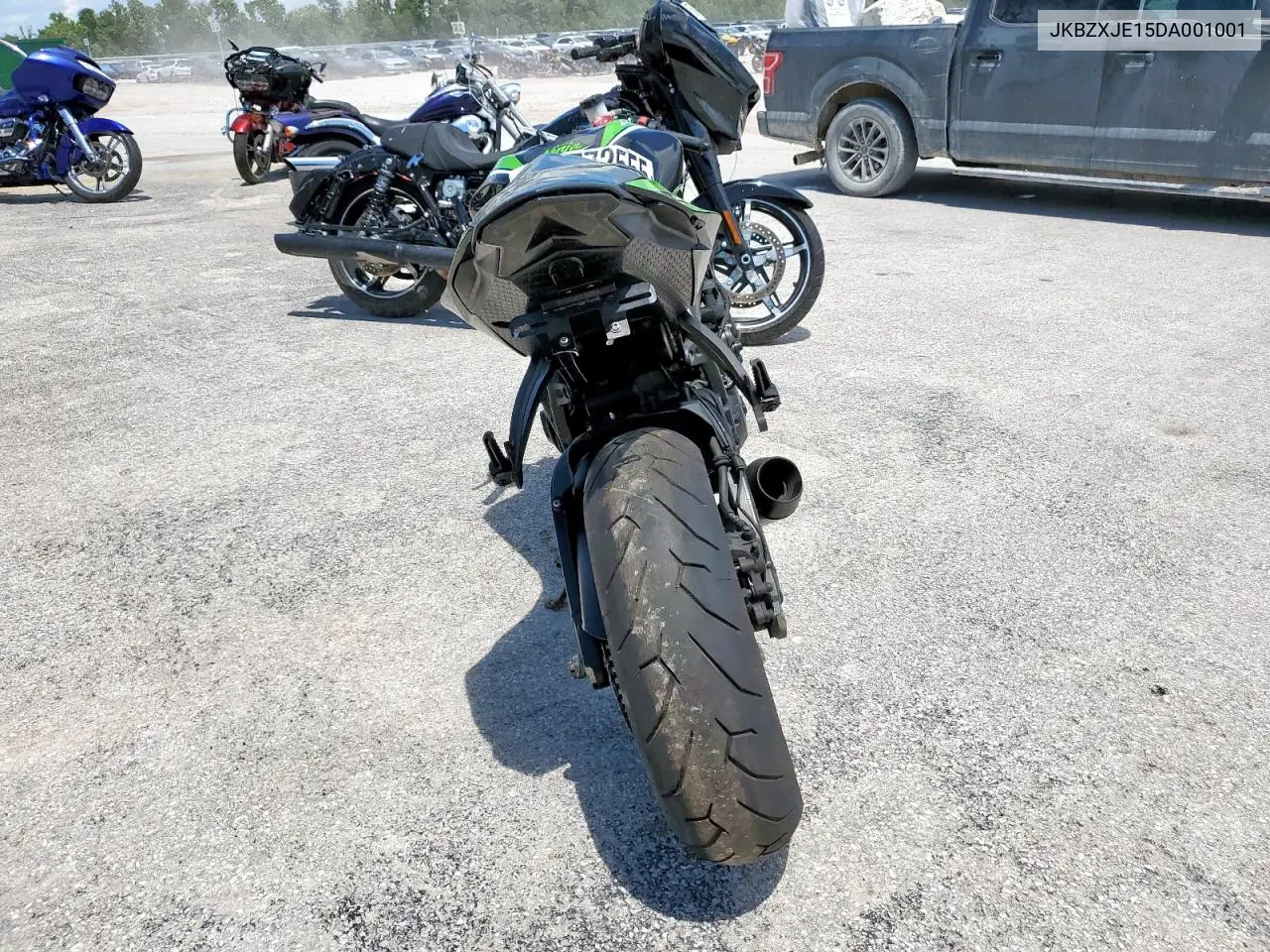 2013 Kawasaki Zx636 E VIN: JKBZXJE15DA001001 Lot: 61772555