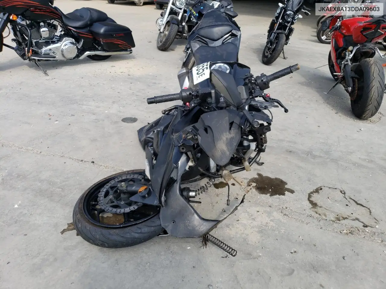 2013 Kawasaki Ex300 A VIN: JKAEX8A13DDA09603 Lot: 61989555